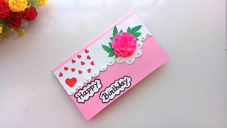Beautiful Handmade Birthday pop up card idea-DIY Greeting Cards for Birthday.