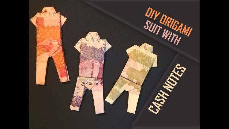 DIY cash NOTES outfit | Origami |Easy