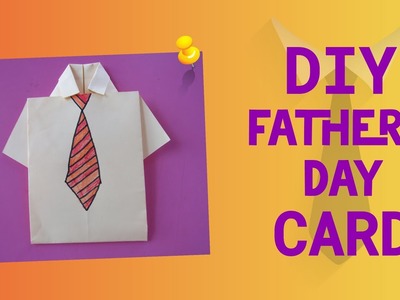 DIY Father's Day Card | Easy and Quick | Origami Shirt Card