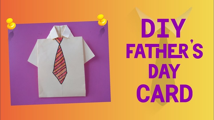 DIY Father's Day Card | Easy and Quick | Origami Shirt Card