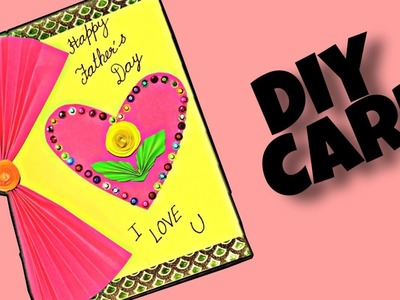 DIY: FATHER'S Day Card || happy Father's day card || DIY Gift to Father || Paper Card ||  V-19