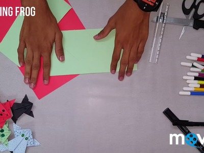 DIY - ORIGAMI JUMPING FROG