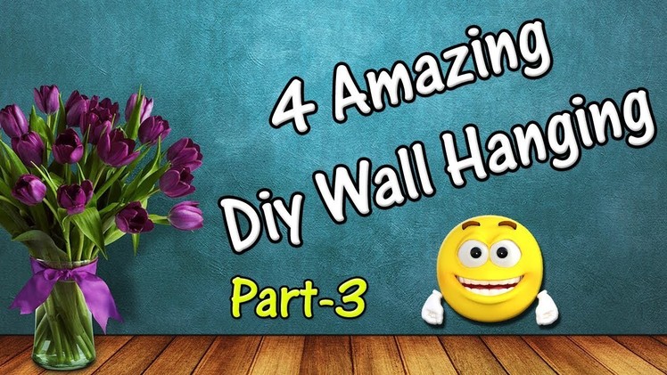 Diy Wall Hanging | Beautiful Wall Decoration Ideas Part-3 | Tahiya Crafty Creation