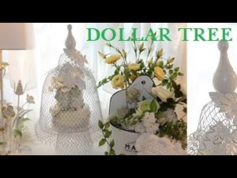 Dollar Tree DIY Cake.Treat Wire Stand French and Farmhouse