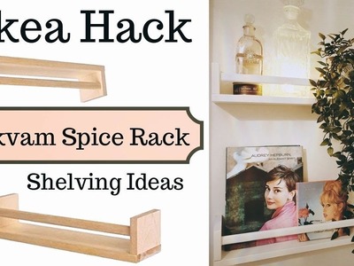 Ikea Home Hack: Bekvam Spice Racks | Easy DIY Shelving Storage Solutions