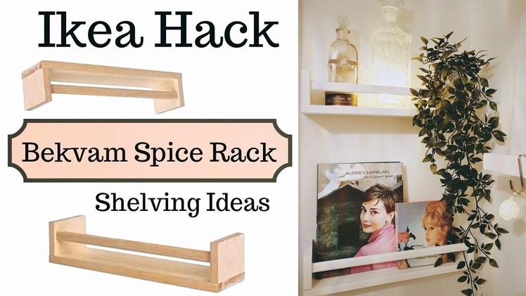 Ikea Home Hack: Bekvam Spice Racks | Easy DIY Shelving Storage Solutions