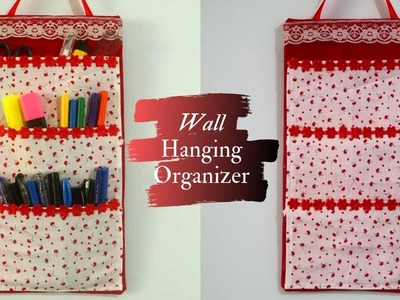 No Sew DIY Organizer | Multipurpose Wall Hanging Organizer with Pockets