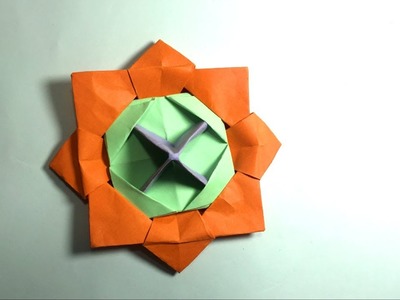 ORIGAMI SPINNER TOP.BEYBLADE TUTORIAL. how to make paper beyblade.spinner top