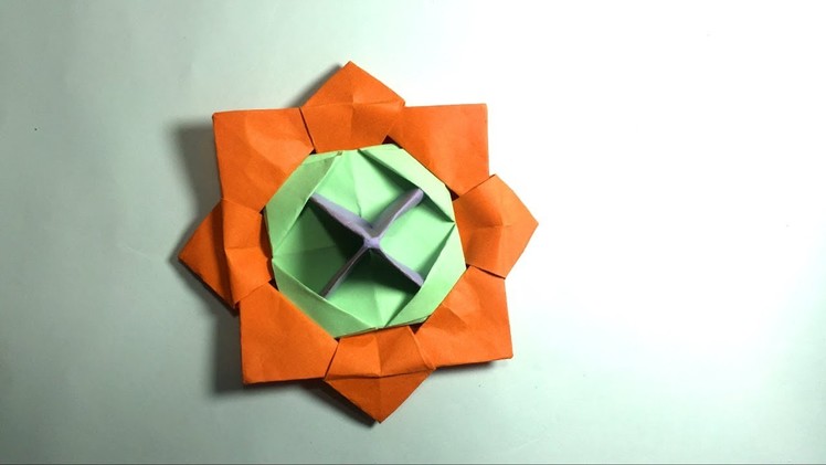 ORIGAMI SPINNER TOP.BEYBLADE TUTORIAL. how to make paper beyblade.spinner top