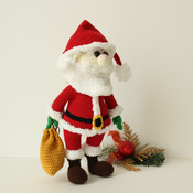 Santa Claus / Christmas / Crochet Santa/ Amigurumi toy / PATTERN