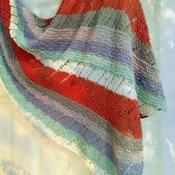 Cape Cod Summer Shawl Wrap Knitting Pattern