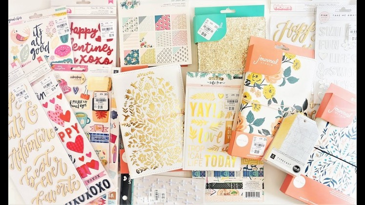 Tuesday Morning Haul! Crate Paper Journal Studio, Here and There, Wild Heart, and more!