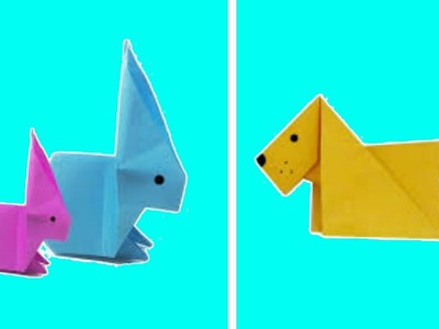 3 Easy Origami Animals