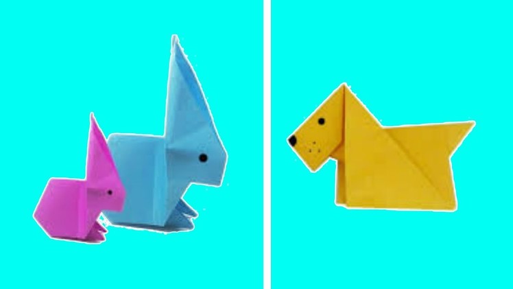 3 Easy Origami Animals