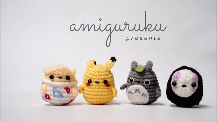 Amigurumi Stop Motion Animation - Little Totoro and Friends