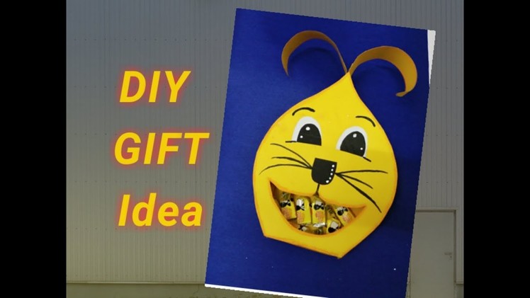 Cute Chocolate Bunny DIY Gift Idea||Handmade Gift idea||Gift ideas.
