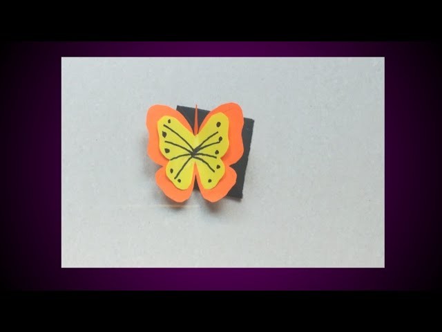DIY Butterfly Bookmark.Easy Bookmark.Origami