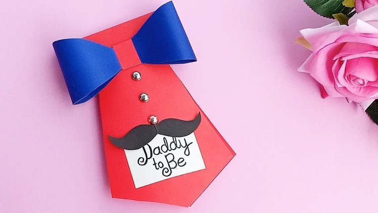 DIY Father's day Greeting card ideas \\ Handmade Father's day card