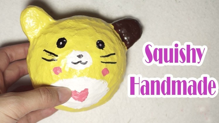 DIY Mini Bear Pancake Squishy -  How to Make Squishy bear cute | DIY Homemade Squishy Tutorial