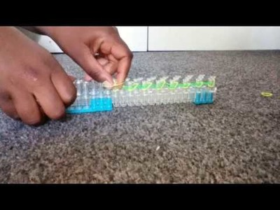 How To Do A Single Chain On The Rainbow Loom |Crafty Girl