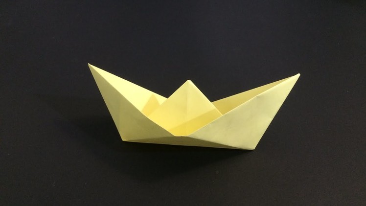 How to make a paper boat | Origami | Paper folding | Tutorials