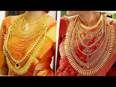 Kerala Hindu bridal - wedding- jewelry set. Necklace set