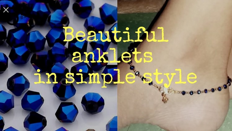 #Mehruzzworld #ankletsdesign #jewelry making
Latest and simple design of anklets|stylish|daily wear|
