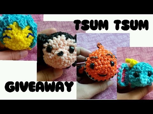 RAINBOW LOOM TSUM TSUM GIVEAWAY!!!!-50 subscriber special