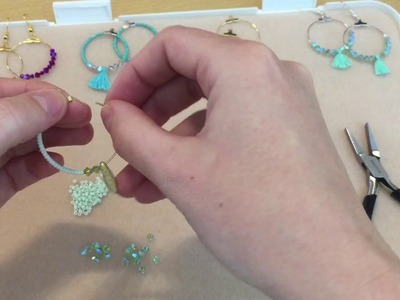 Stitchncraft Beads Earring Tutorial