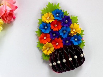 Beautiful Handmade Birthday Card || 3D Flower Bouquet Card Idea