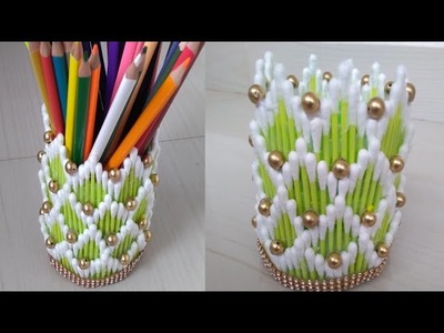 Cotton buds craft | Best reuse idea | 121