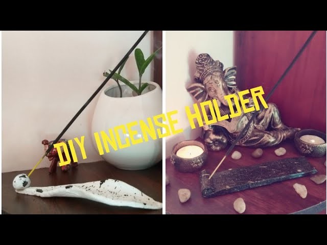 DIY incense holder|agarbathi holder