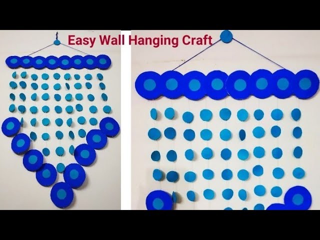 DIY Wall Hanging| Paper Craft Idea| Easy Wall Piece| Easy Craft| Art And Craft| #tulikajagga