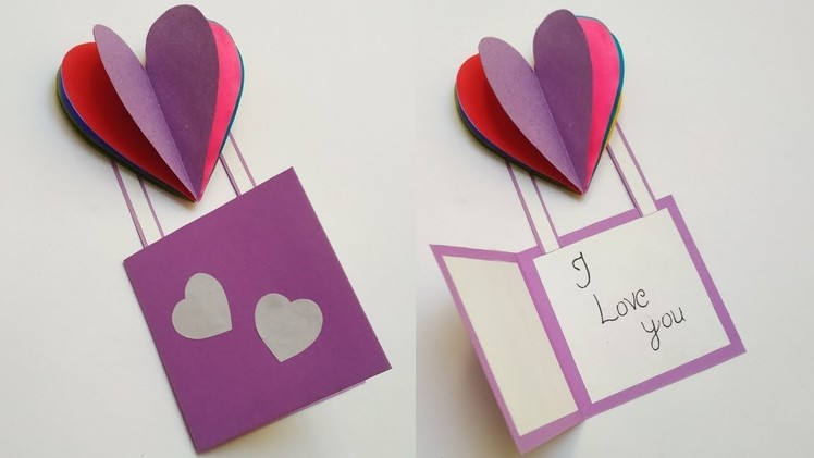 Greeting Cards Latest Design Handmade | I Love You Card Ideas | Card Design 2019