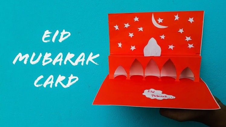 Handmade Greeting Card For Eid | Eid Greeting Card | Handmade Greeting Card Tutorial|The Best Crafts