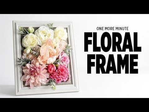 One More Minute: Floral Frames