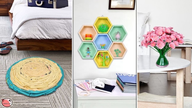 10 Ways to Clean & Decorate Your Home With This DIY Craft Ideas !!!