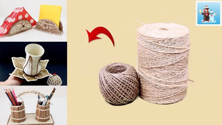 6 Awesome Ideas from Jute Art and Craft Handcraft