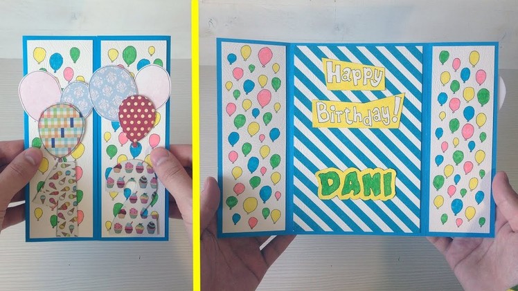 Birthday Gate Fold Card Tutorial | DIY Cards