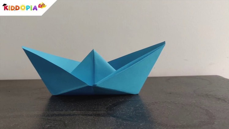Boat Origami Craft - For Kids