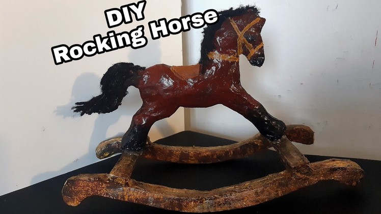 DIY Crafts | Cardboard Crafts | Room Decor Idea| Rocking Horse| How to Make :
