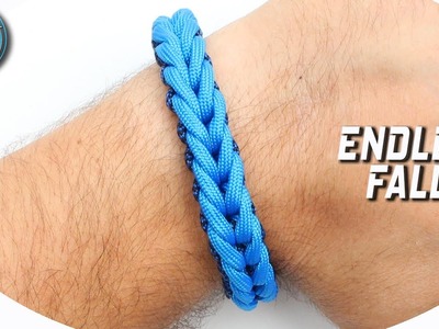 DIY Paracord Bracelet Endless Falls with buckle World of Paracord How to make a paracord bracelet