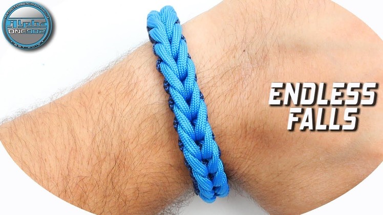 DIY Paracord Bracelet Endless Falls with buckle World of Paracord How to make a paracord bracelet