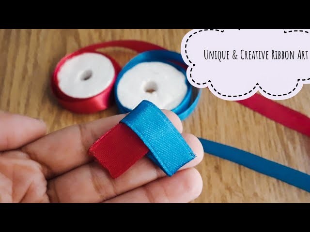 DIY Unique & Creative Ribbon Art|Cool ideas with Ribbon|Ribbon Flowers|Ribbon Crafts|Quicky Crafts