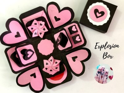 Friendship's day Special Explosion Box || DIY Explosion Box || Explosion Box Tutorial