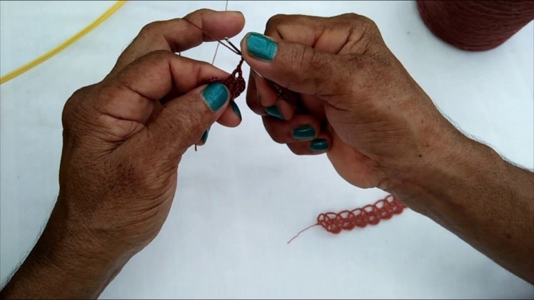 GETHUM PADAMA 03. Crochet Lesson 3. Ape Gethu Panthiya