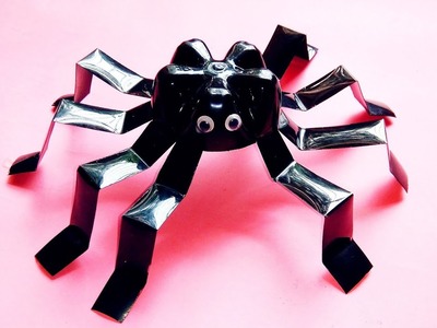 Plastic bottles craft idea |Best out of waste materials craft |spider making from plastic bottles