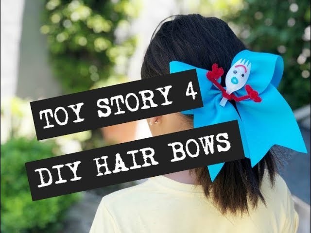 Toy Story 4 DIY Inspired Hair Bows