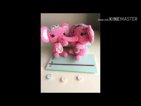 #crochet#amigurumi.elephant   . #كروشيه.اميجرومي. فيل