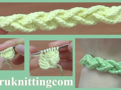 Crochet Bracelet Tutorial 176